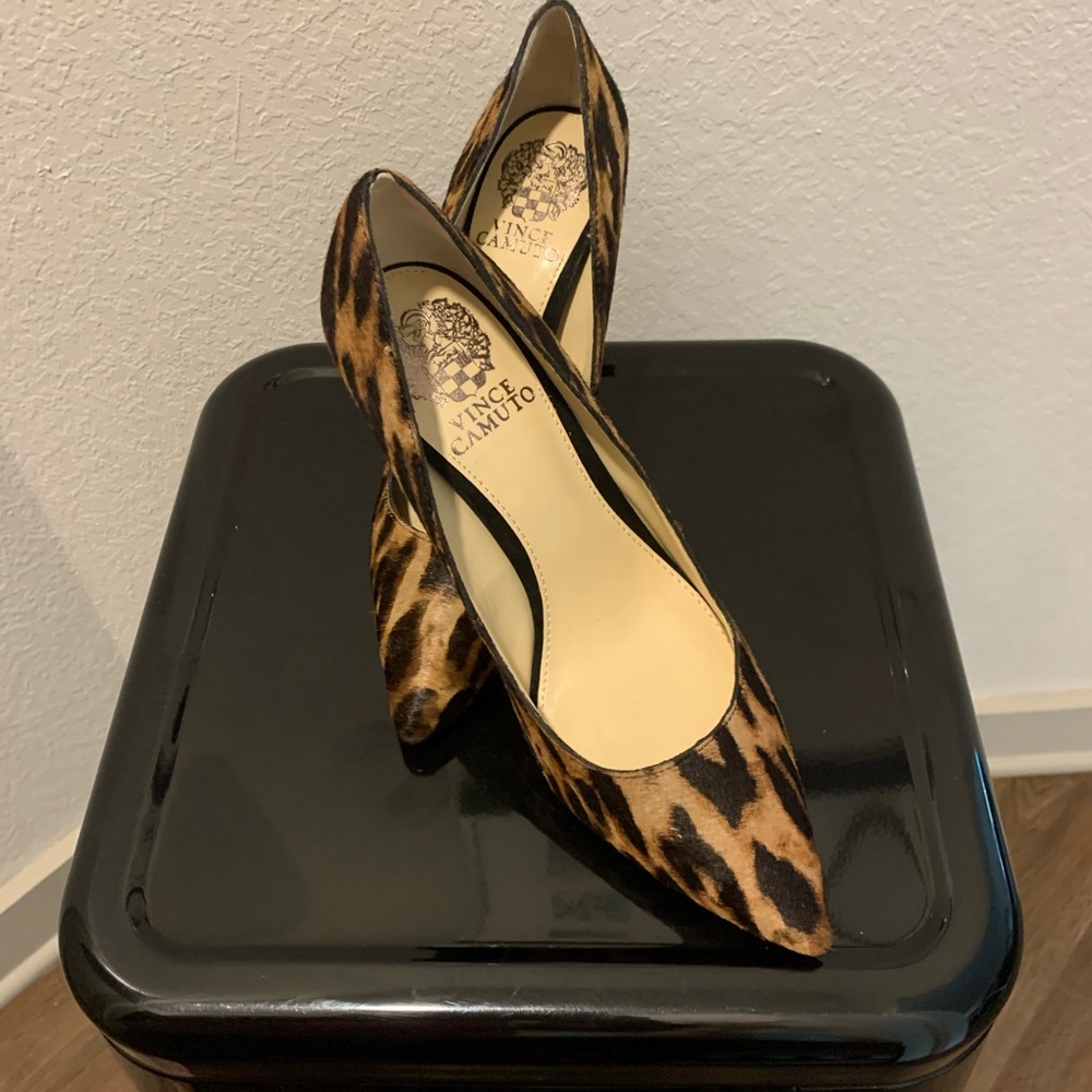 Vince Camuto Cow Hair Upper Heels 7.5